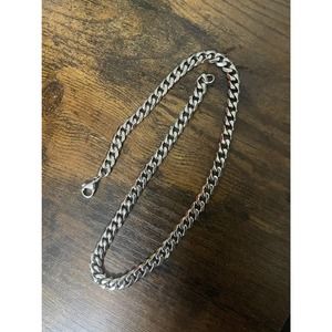 Stainless Steel Cuban Chain (7mm,40cm)